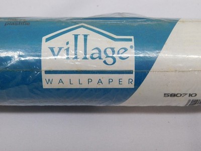 Vintage Village Wallpaper Beige Floral 56 Sq Ft