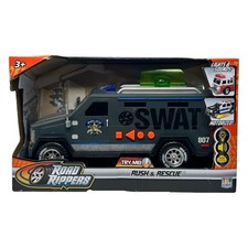 NEW Road Rippers Rush  Rescue Motorized SWAT Police Vehicle Lights Sirens VIDEO