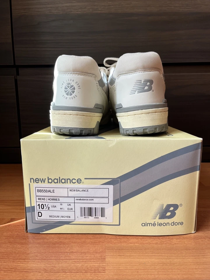 New Balance 550 Aime Leon Dore ‘Silver’ - Image 4 of 4