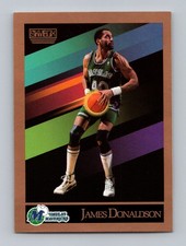 1990-91 SkyBox #63 James Donaldson Near Mint or Better