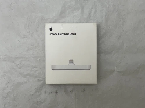 Original Apple iPhone Lightning Dock A1605 Charging Base White--New Open Box - product listing photo