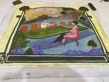 Original Oil On Canvas From The Ashley Payne Collection, Los Angeles, California