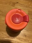 Barista Keepcup Reusable Glass Coffee Cup Travel Mug Cork Orange & Red Lid 12 Oz — photo 4