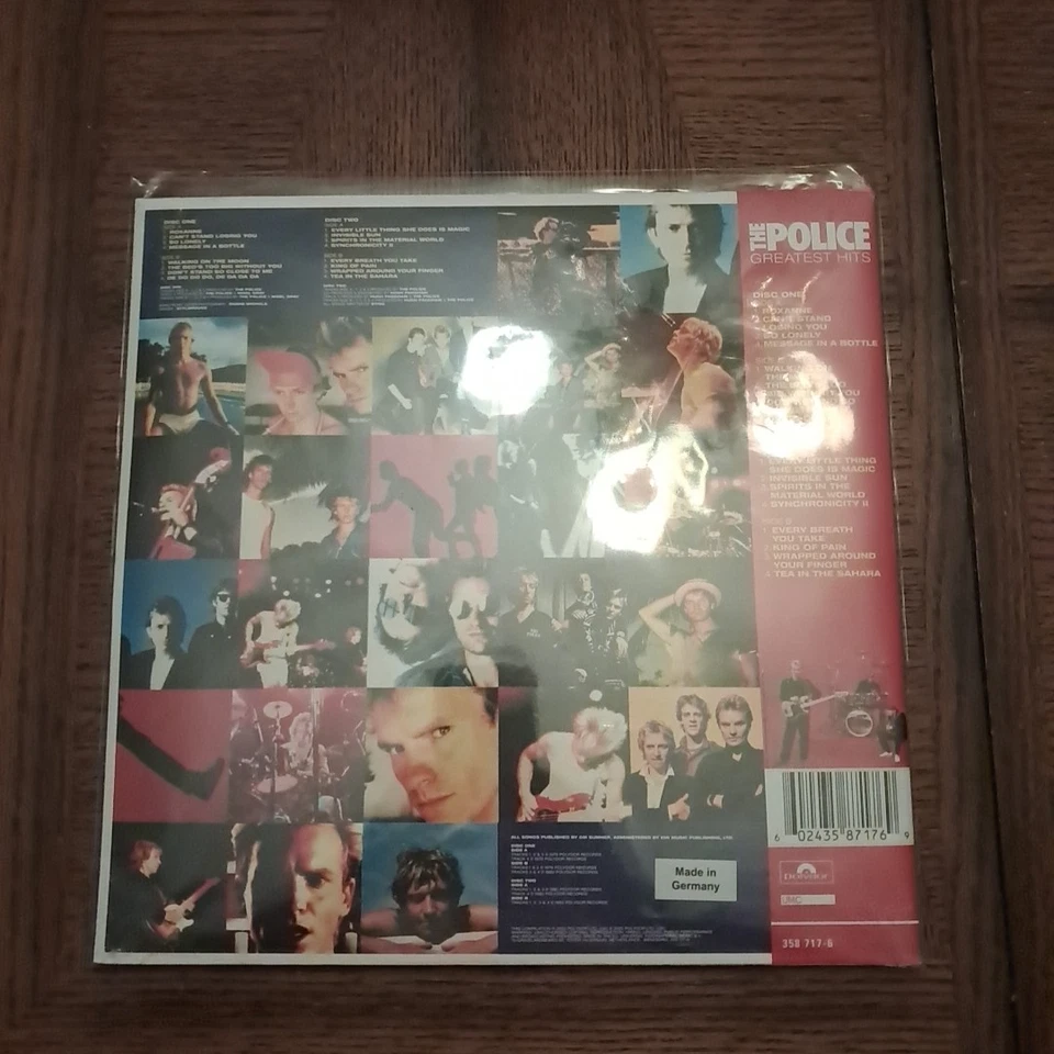 The Police - Greatest Hits 2x Expanded Deluxe LP Record Vinyl New Sealed - Image 2 of 2