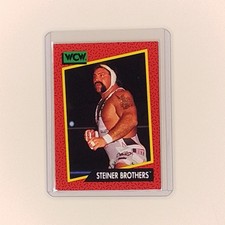 1991 Impel WCW - Scott Steiner, Rick Steiner, Steiner Brothers #116 (RC) Rookie