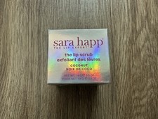 Sara Happ Exfoliating The Lip Scrub Coconut New