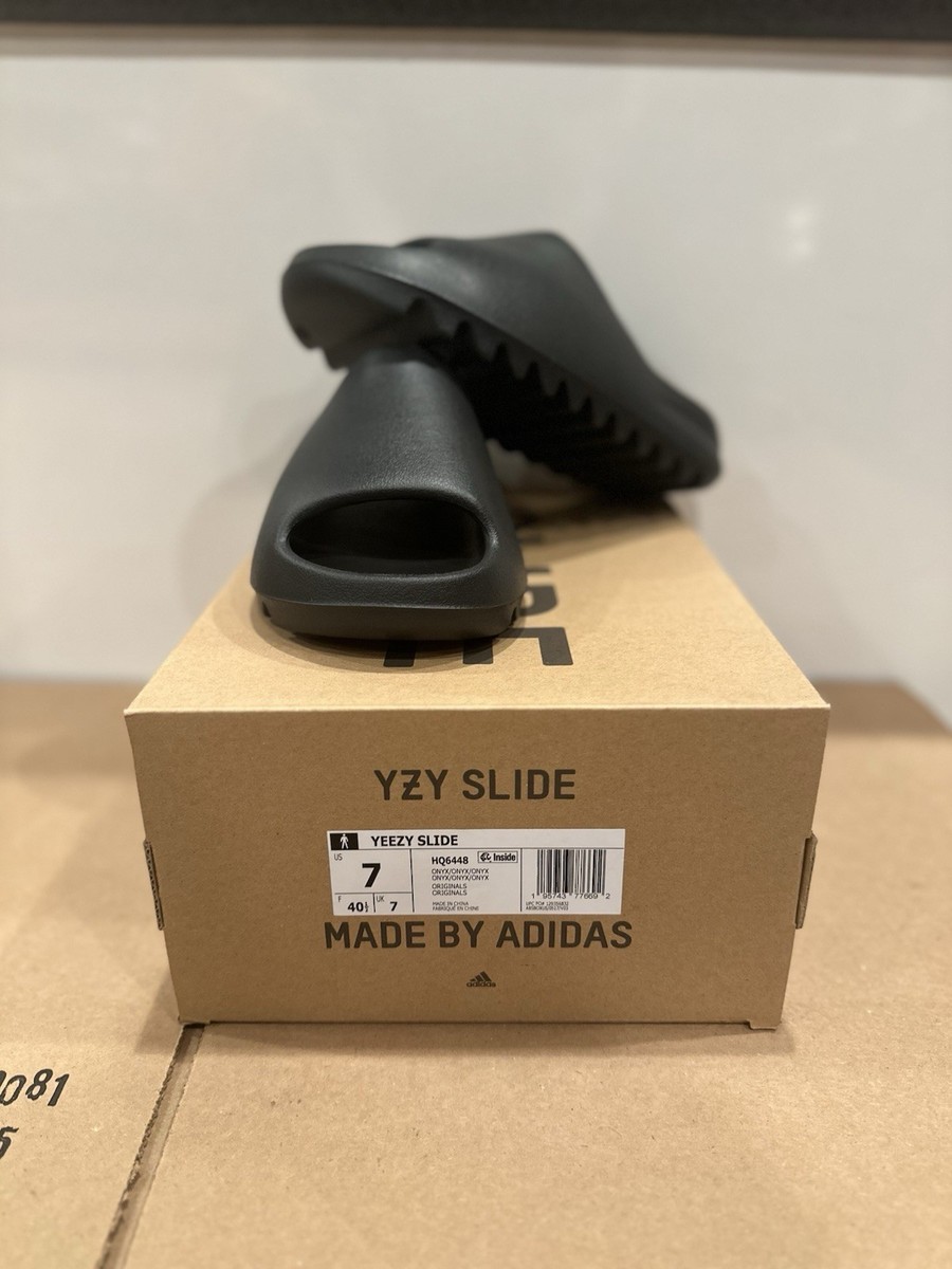 Adidas Yeezy Slide Onyx Sizes 5-13 (100% AUTHENTIC WITH