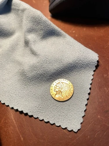 1908 Indian Quarter Eagle — photo from the most recent tracked eBay sale