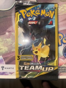 Pokemon Sun and Moon Team Up Booster Pack | eBay