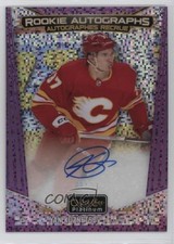 2024-25 O-Pee-Chee Platinum Rookie Violet Pixels 11/65 Yan Kuznetsov Auto 01rr