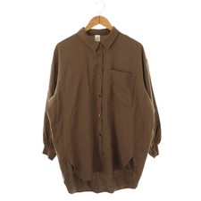 Camisa grande BEARDSLEY Gallarda Galante 25AW FRIPIER manga acanalada manga larga F