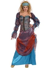 Medieval Renaissance Courtesan Women's Costume