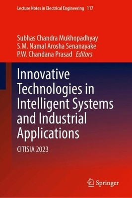 Innovative Technologies in Intelligent Systems and Industrial... - 9783031717727