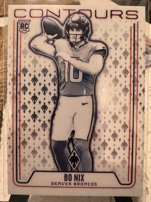 2024 Panini Phoenix - Contours Bo Nix #CON-BNX (RC)