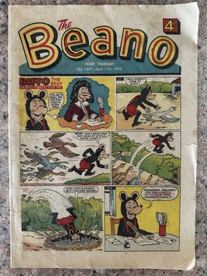 Beano April 11th 1970 Comic Book