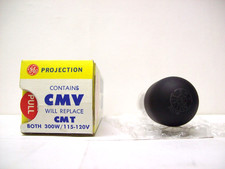 CMV CMT Projector Projection Lamp Bulb 115-120V 300W GE AVG. 25-HR LAMP LIFE