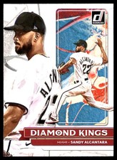 Sandy Alcantara 2022 Donruss #19 Marlins MLB READ FREE SHIPPING AutographDen