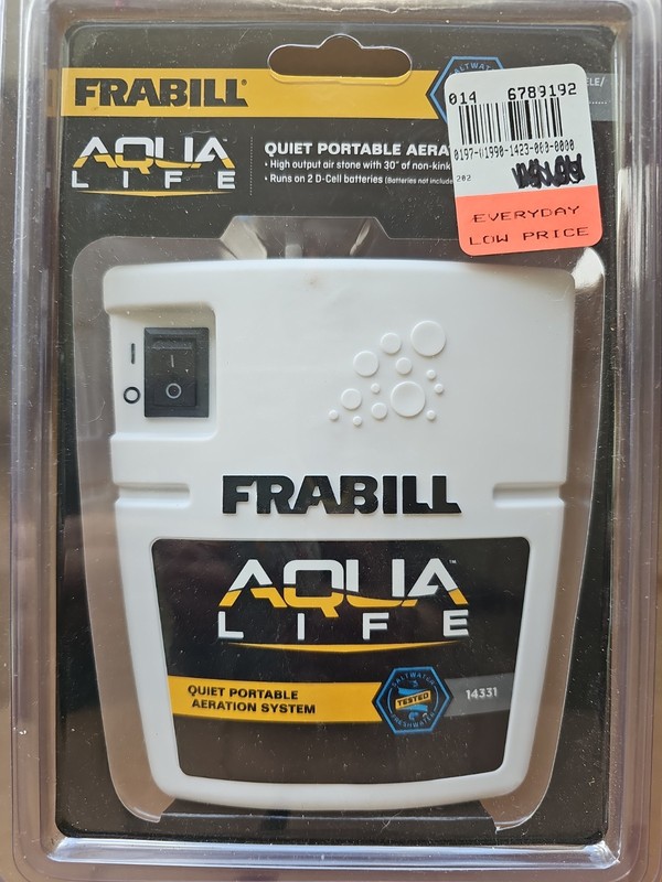 NEW SEALED PACKAGE FRABILL AQUA LIFE 14331 QUIET PORTABLE AERATION SYSTEM