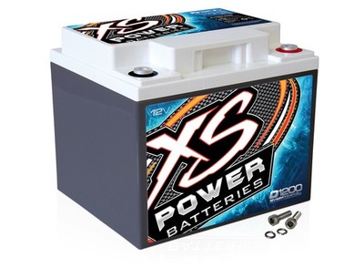 Agm Batteries XS Power D1200 AGM Car Audio Battery - 2600 Amp, Power Cell For Stereo Systems, Includes Terminals XS Power Battery 12 V - Foto 2