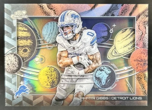 2025 Topps Cosmic Chrome Jahmyr Gibbs Base (RAW)