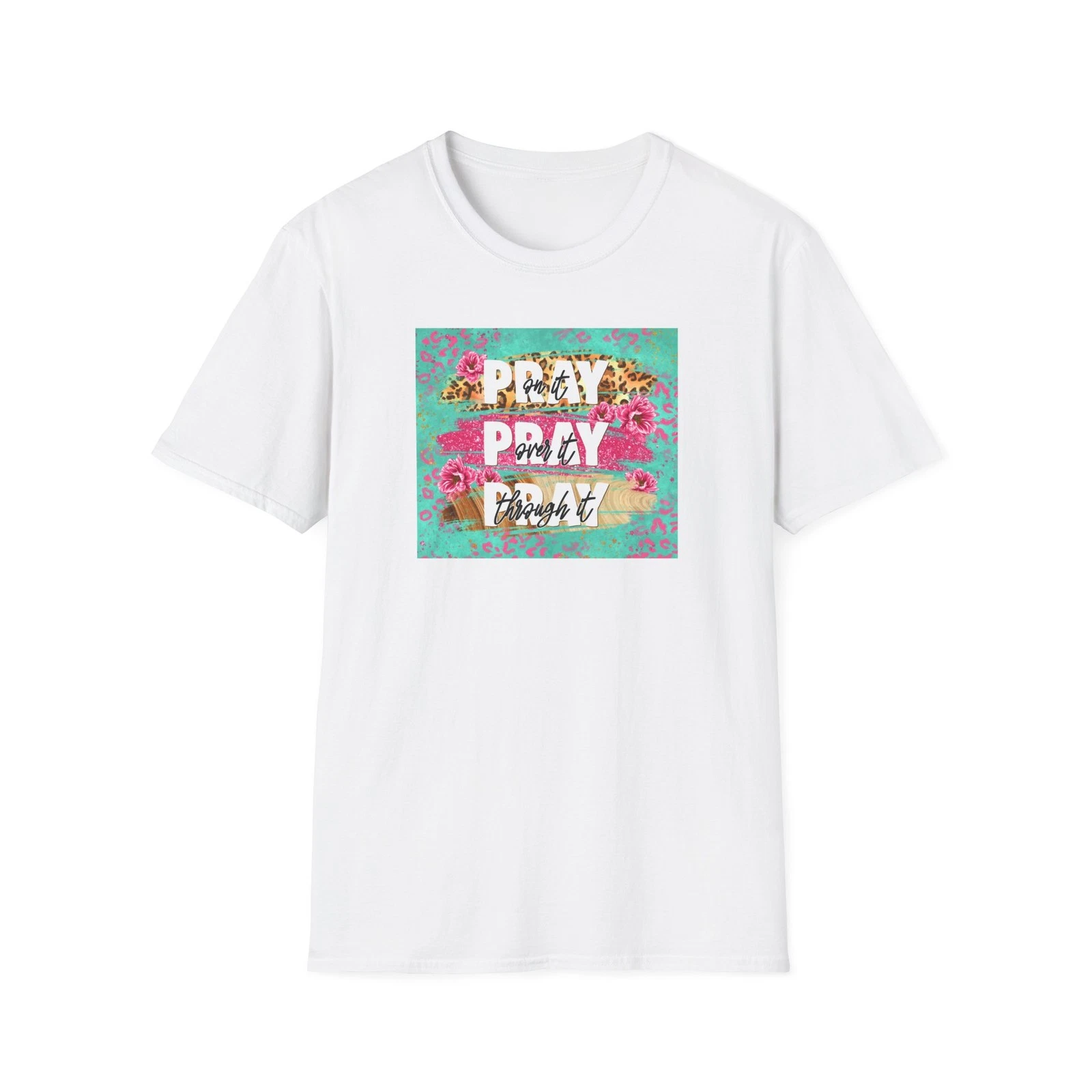 Women's Floral T-Shirt, Gift for Friends, Everyday Wear, Summer Style