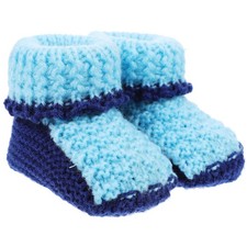  Scarpe All'uncinetto Fatte Mano Scarpine Per Neonati Stivaletti Lavorati Maglia