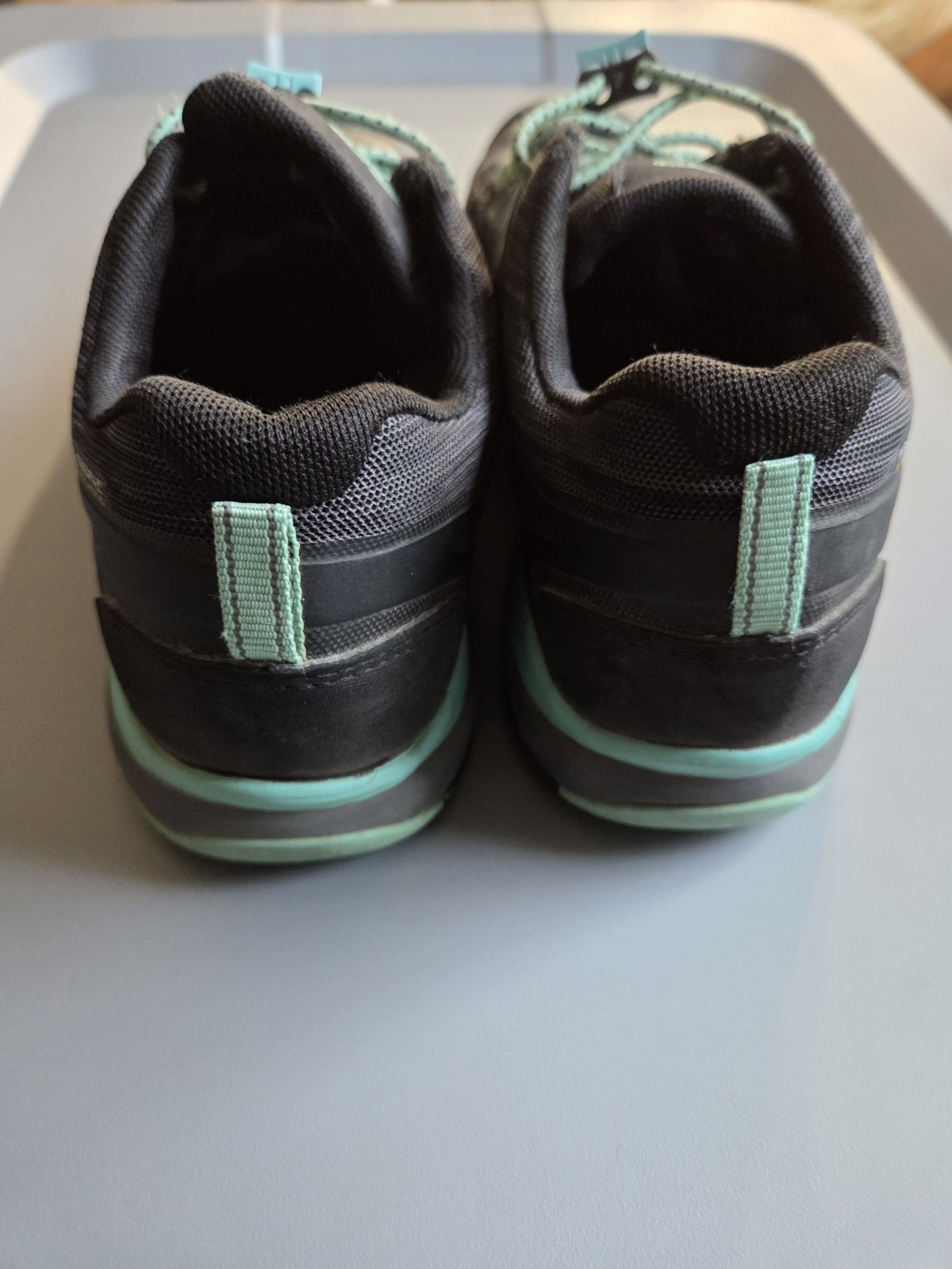 Scarpe da trekking Keen Saltzman nere teal sneakers basse donna 5