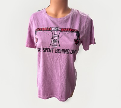 Apres Velo After Cycle Wear Womens Purple T-Shirt Size L 