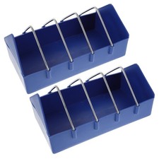 4 Pcs Chicken Food Dispenser Quail Feeder Bird Feeding Dish Drinker