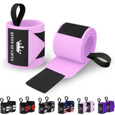 Weightlifting Wrist Wraps with Thumb Loop 18" HeavyDuty Support for