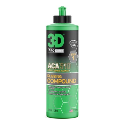 NEW 3D ACA 500 X-tra Cut Compound 8oz Bottle SHIPS TODAY