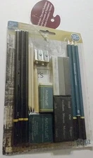 18 Pc Charcoal Set by Artist’s Loft Fundamentals - Pencils, Pastels Charcoal NIP