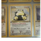 Nintendo Pokemon TCG Base Set Snorlax Holo Card 11/64 1999 English Vintage