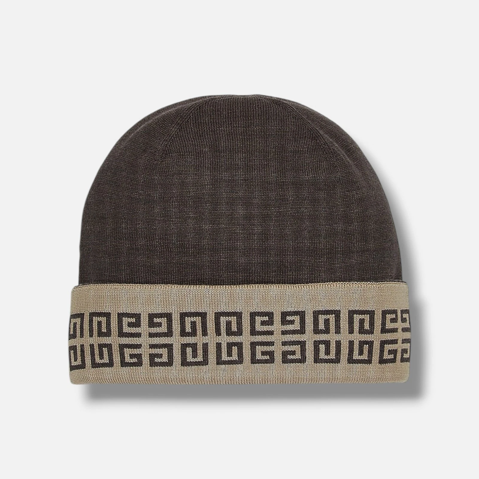 Givenchy Men's Brown Beige Cashmere & Silk 4G Beanie Hat One Size
Opens in a new window or tab