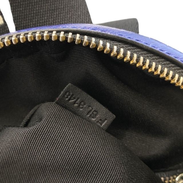 Marc Jacobs Lauren Tsai Collab M0014477 Leather Backpack Navy Logo Rare image 9