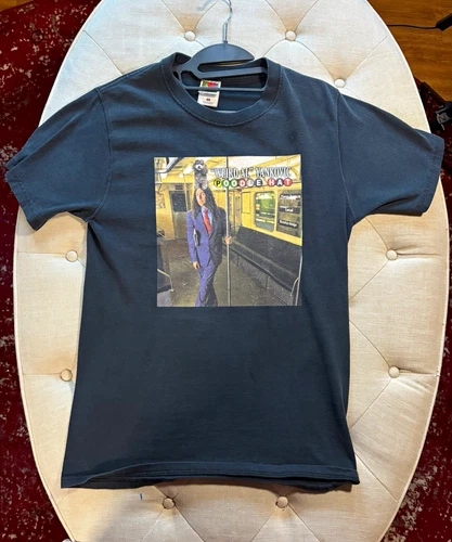 Fruit of the Loom Lofteez Weird Al Poodle Hat Tour Double-Sided Tee Gray S - product listing photo