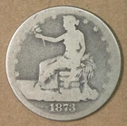 $1 1873 Trade Dollar Fair Philadelphia Mint * AvenueCoin