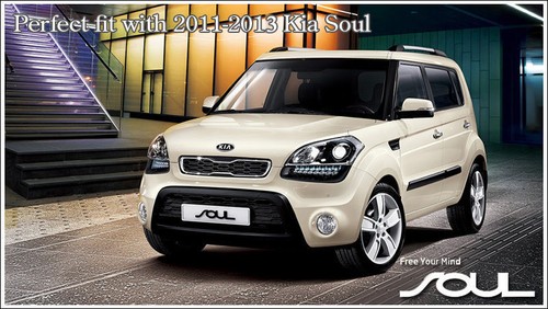 Front Grill Rear Trunk V Eagle Emblem Badge 2p For 08 09 10 11 12 13 Kia Soul - Foto 5 di 5