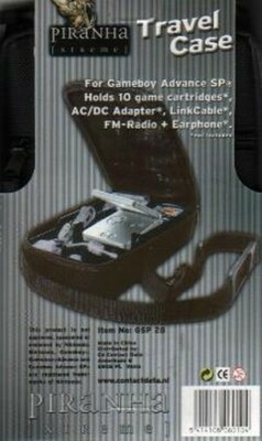 NDS GBA 3DS TRAVEL CASE GROSSE TASCHE für Konsole Spiele und Zubehör NEU