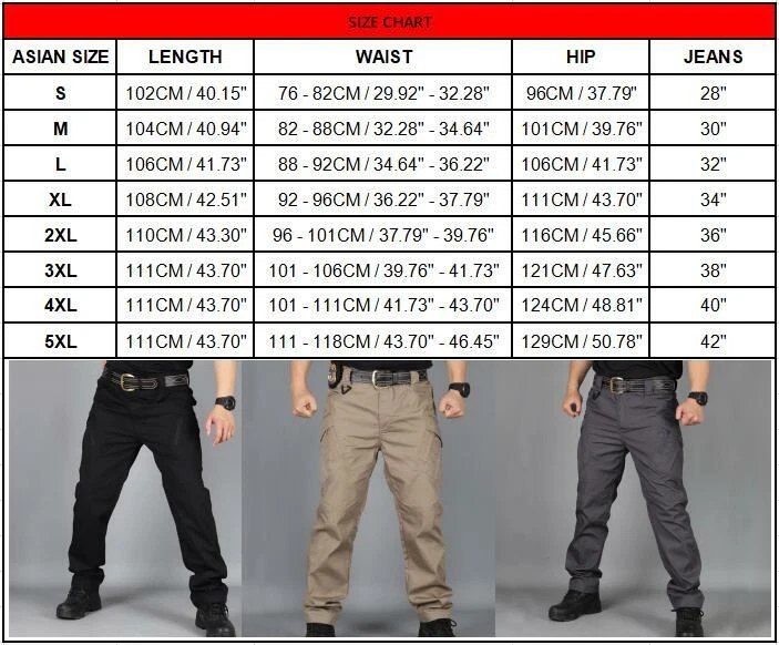 Tactical waterproof hotsell pants ebay