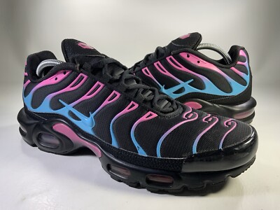 air max plus black pink and blue
