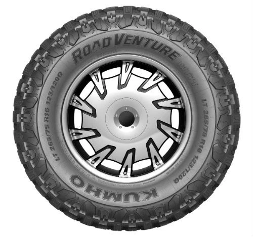 1 New Kumho Road Venture Mt71  - Lt235x85r16 Tires 2358516 235 85 16 Foto 4 de 4
