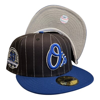 New Era Baltimore Orioles Color Flip 59FIFTY Fitted Hat 30th Year Patch 7 3/8