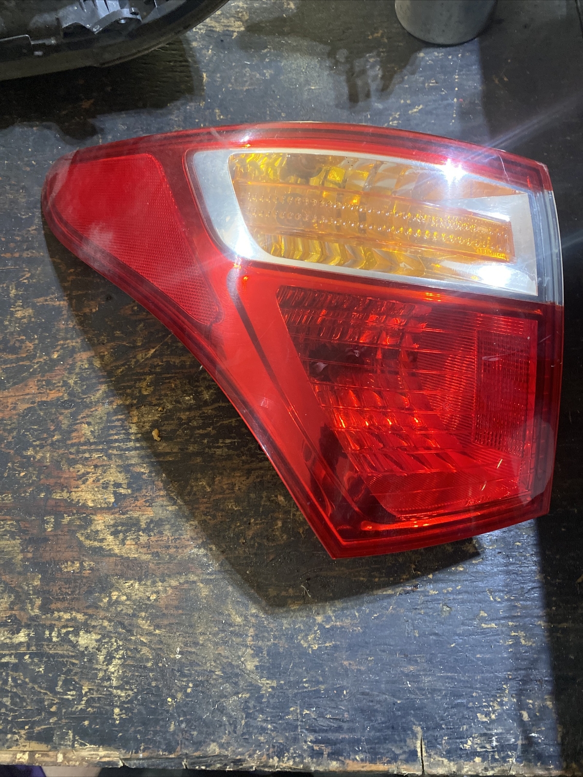 Used Left Tail Light Assembly fits 2007 Hyundai Veracruz quarter panel ...