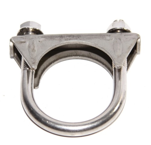 2 PCS For Universal 1.75" Exhaust Hanger SS U Bolt Clamp 1 3/4" U Bolt Size - Picture 5 of 8