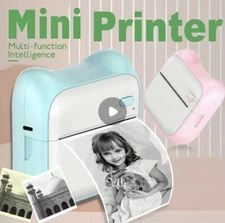 Mini Portable Bluetooth Wireless Printer, For iPhone/android, Gift, Phone