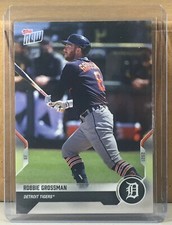 2021 TOPPS NOW Road to Opening Day #OD-107 ROBBIE GROSSMAN TIGERS Print Run 502