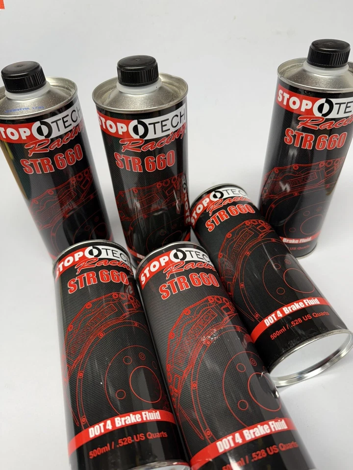 STOPTECH STR-660 500ML BOTELLA ALTO RENDIMIENTO RACING DOT 4 LÍQUIDO FRENOS Foto 3 de 3
