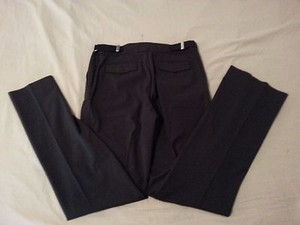 black slack shorts