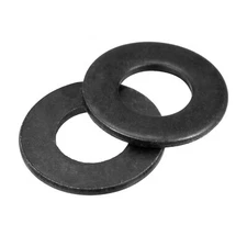 50pcs 5/16-Inch Flat Washer Alloy Steel Black Oxide Finish